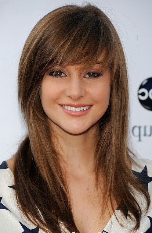 coiffure frange femme