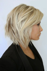 coiffure bob degrade