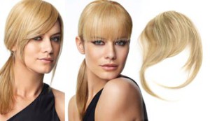 coiffure frange a clip