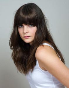 coiffure frange ou non